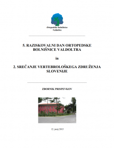 Zbornik 5. Raziskovalni dan OBV